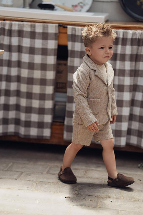 The Umbrella Academy Boys Cable Knit Overall - WB4CY2408O