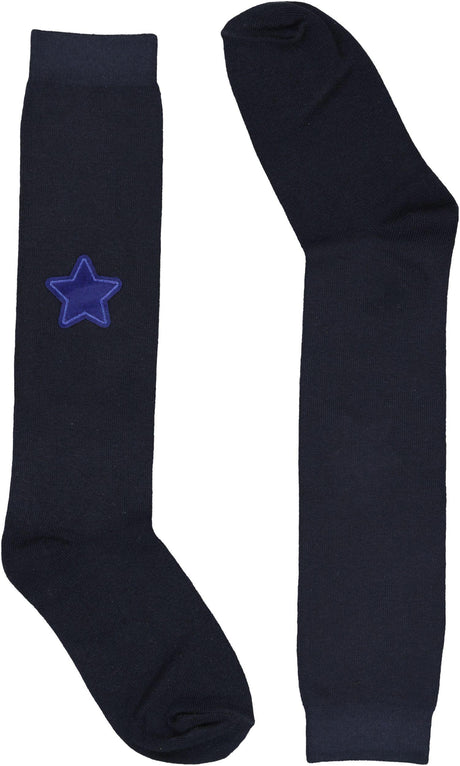 BlinQ Girls Velour Star Knee Socks - 912