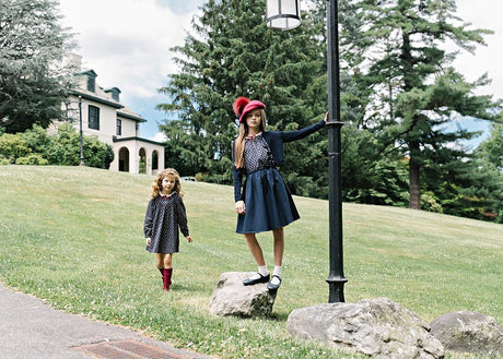 Analogie by Lil Legs Home Garden Collection Girls Tie Waist Circle Skirt - AF26S820