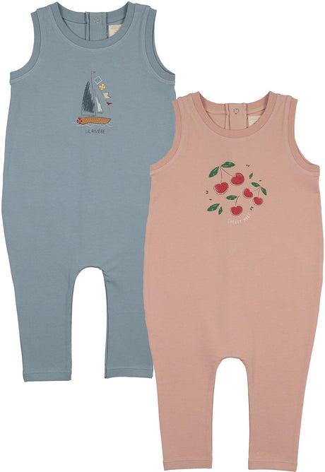 Analogie by Lil Legs Common Folk Collection Baby Boys Folk Romper - CFTR