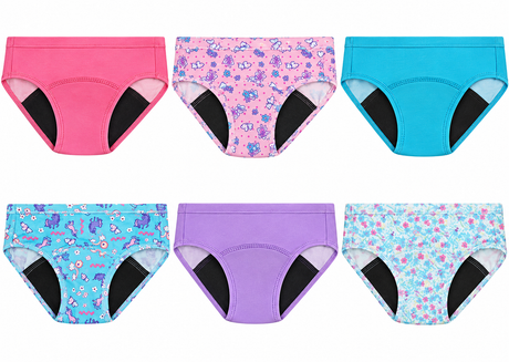 Hanes Toddler Girls Briefs Assorted 6 Pack - TABBR6