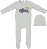 Analogie by Lil Legs Lil People Collection Baby Boys Lemon Boy Cotton Footie - LPLBFS