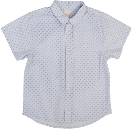 Analogie by Lil Legs Mountain Meadows Collection Boys Short Sleeve Dress Shirt - MMSH