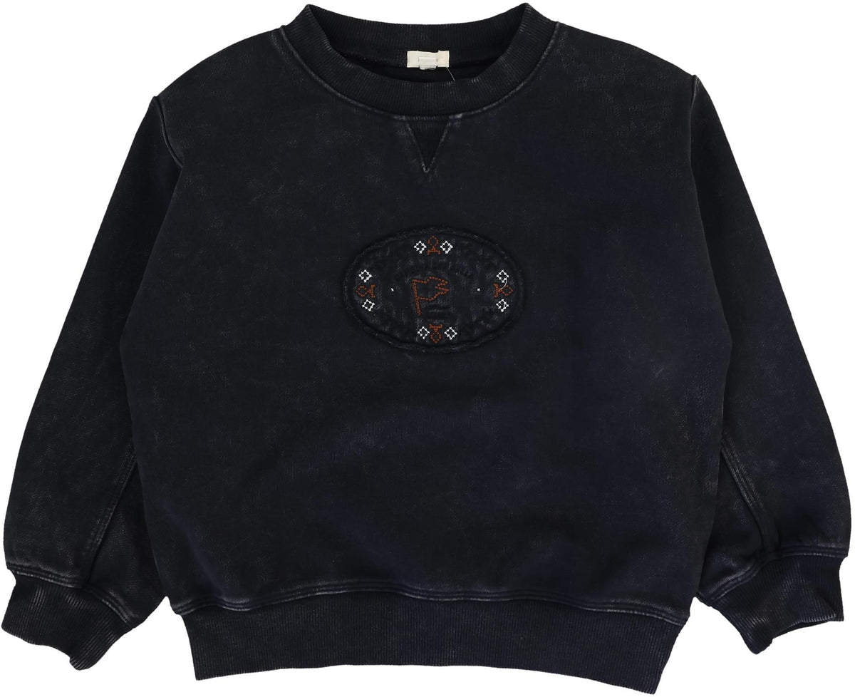 Analogie by Lil Legs Stitch Studio Collection Boys Sweatshirt - AF26S512