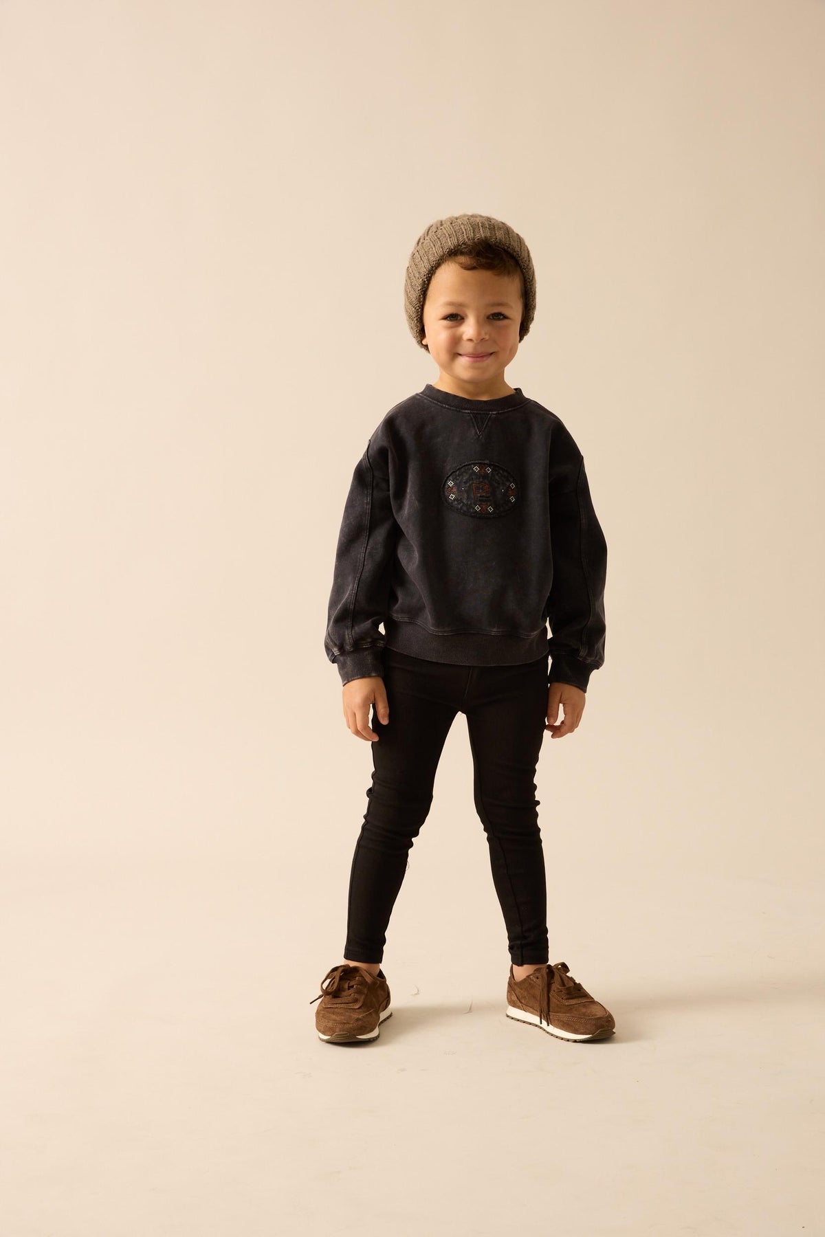 Analogie by Lil Legs Stitch Studio Collection Boys Sweatshirt - AF26S512