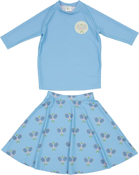 By The Wai Girls Swim Outfit - Tennis