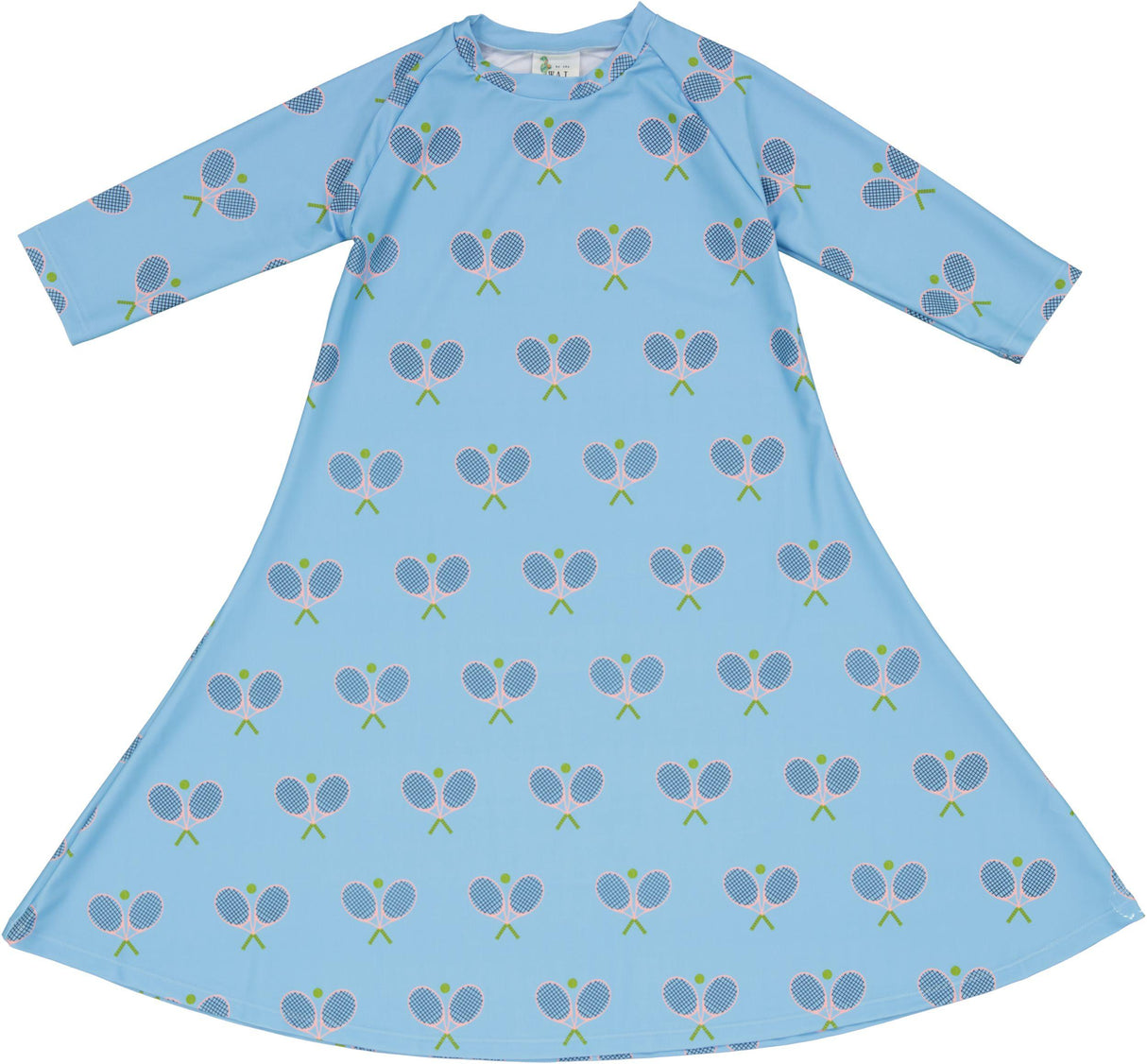 By The Wai Girls Swim Dress - Tennis