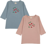 Analogie by Lil Legs Common Folk Collection Girls 3/4 Sleeve T-shirt - CFQT