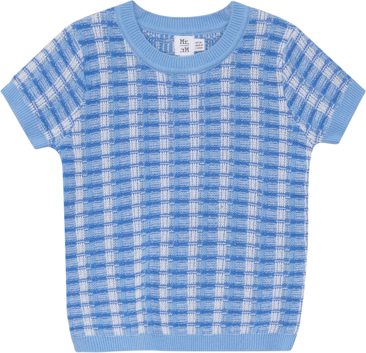 Mr. Mr. Boys Basketweave Short Sleeve Sweater - SB6CY2874