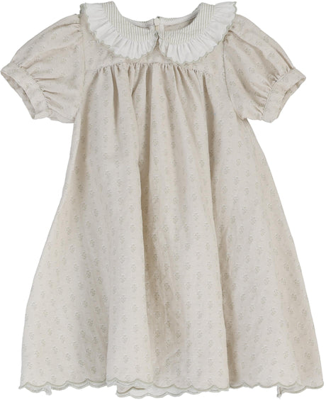 Analogie by Lil Legs Mountain Meadows Collection Girls Short Sleeve Dress - MMDS