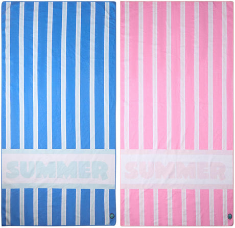 Memoi Summer Striped Beach Towel - MAC-055