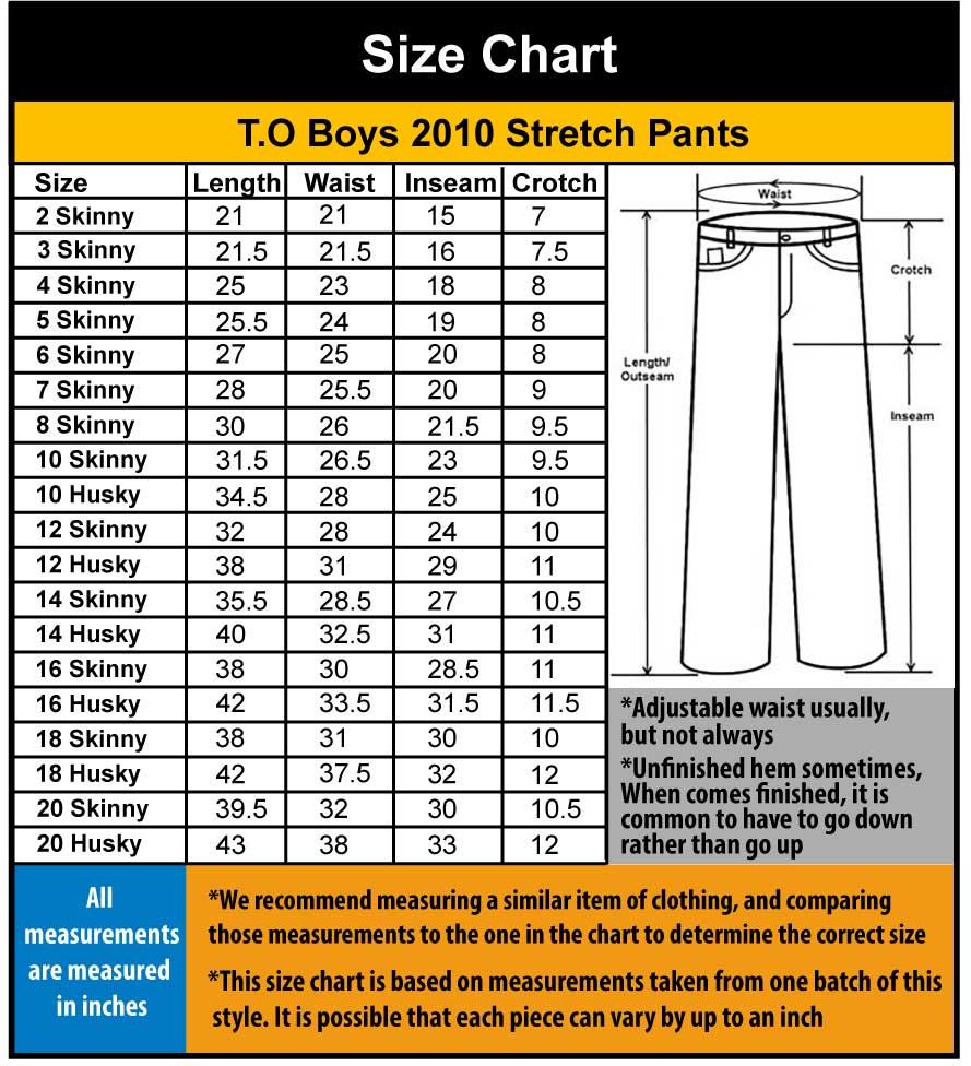 T.O. Collection Boys Knit Stretch Urban 3.0 Pants - 2010