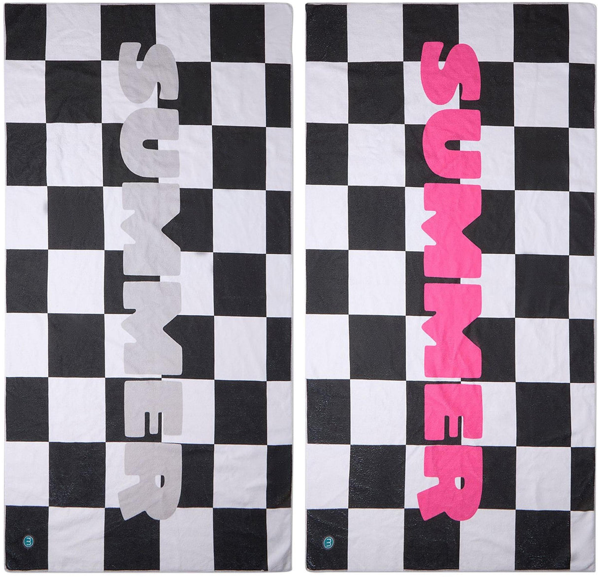 Memoi Summer Checked Beach Towel - MAC-056