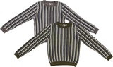 N° 18 Kids Boys Raised Stripe Sweater - WB5CY2690