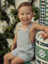 Mr. Mr. Boys Textured Linen Overall - SB6CY2919O