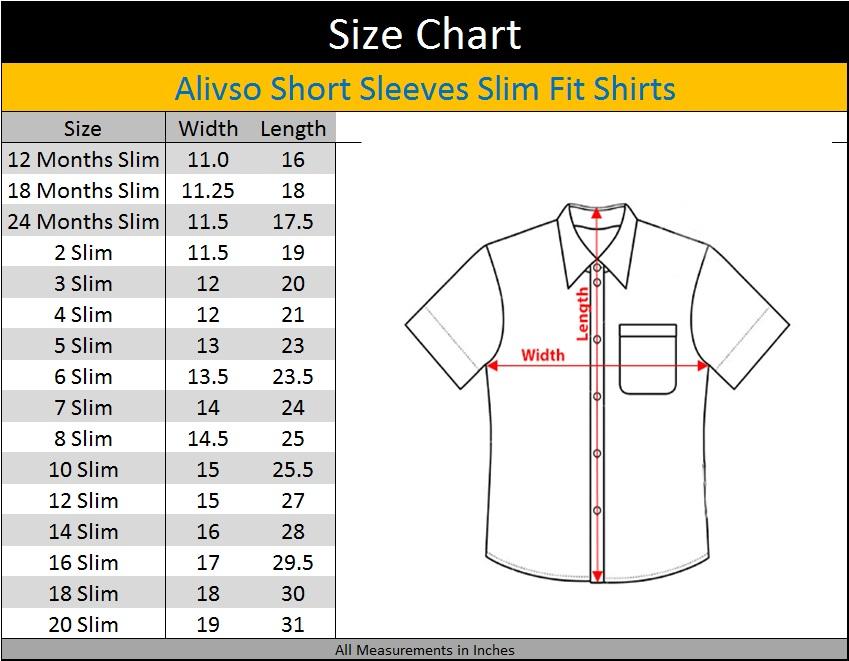 Alviso Boys White Short Sleeve Slim Fit Dress Shirt with No Collar - T601-BOSSN