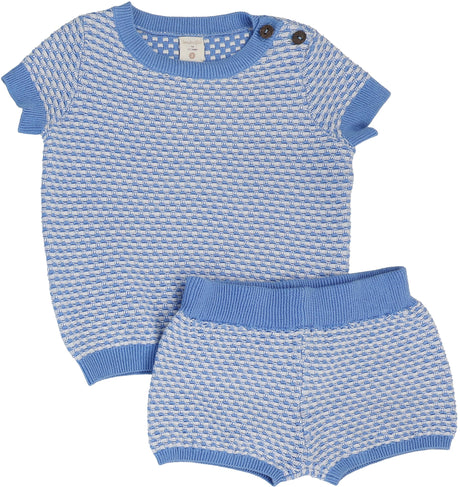 Analogie by Lil Legs Downtown Collection Baby Boys Multi Knit Outfit - MKCST