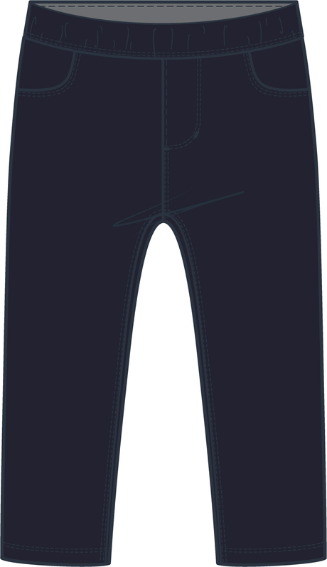 Lil Legs Basic Collection Toddler Boys Stretch Weekday Pants - TWP