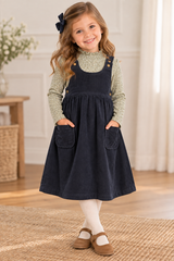 Ely's & Co Girls Liberty Berry Mockneck - AW26-0045