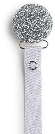 Classy Paci Glitter Circle Pacifier Clip - CPGC80