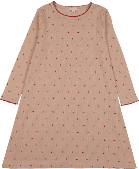Lil Legs Pitter Patter Collection Girls Cotton Dainty Print Nightgown - DPNG