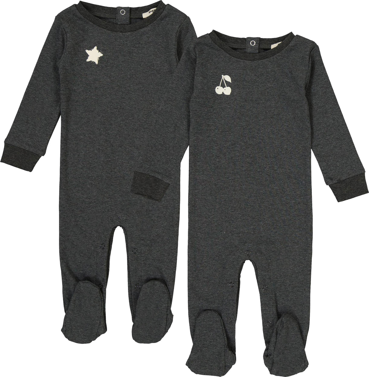 Noggi Baby Boys Girls Bonne Nuit Cotton Footie - 217217