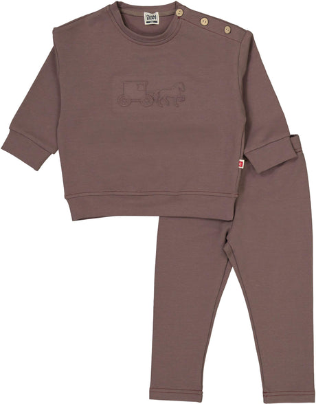 Chambray Baby Boys Ranch Outfit - AW122