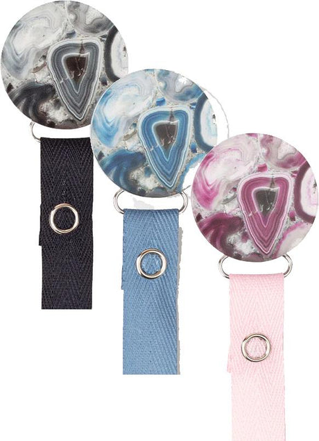 Classy Paci Agate Stone Pacifier Clip - CPSS86