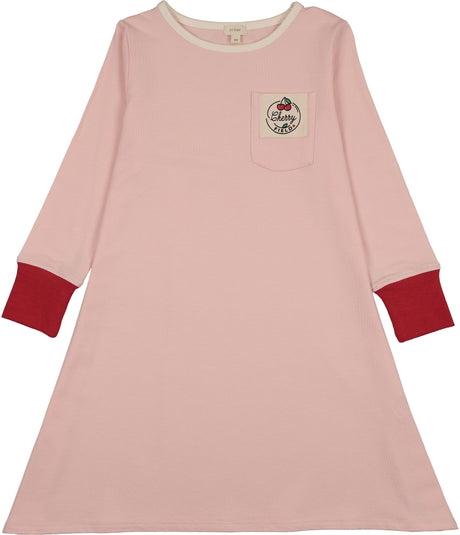 Lil Legs Pitter Patter Collection Girls Cotton Color Block Nightgown - CBNG