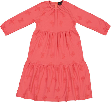 Puddles Girls Butterflies Terry Dress - SB4CY2360D