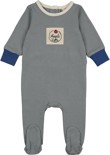Lil Legs Pitter Patter Collection Baby Boys Girls Cotton Color Block Footie - CBFST
