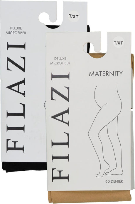 Filazi Womens Maternity 60 Denier Deluxe Microfiber Tights - 62