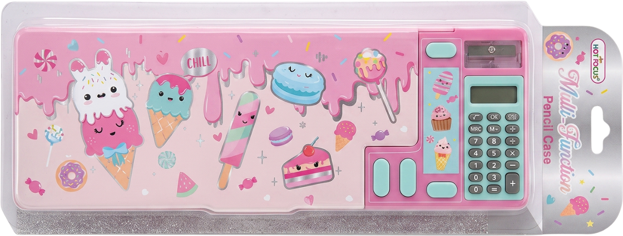 Hot Focus Multi-Function Pencil Case - 295SW