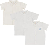 Analogie by Lil Legs Dressy Collection Boys Seersucker Short Sleeve Dress Shirt - DSS