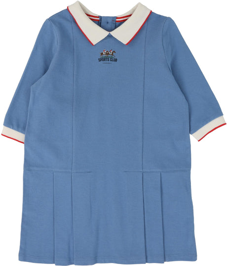 Analogie by Lil Legs Sport Collection Girls Pique Long Sleeve Dress - SCPDQ