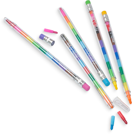 ooly Presto Chango Erasable Crayons 6 Pack - 133-73