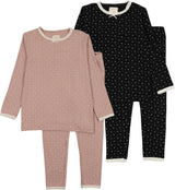 Lil Legs Dressy Loungewear Collection Boys Girls Tiny Twig Cotton Pajamas - AF26TP408