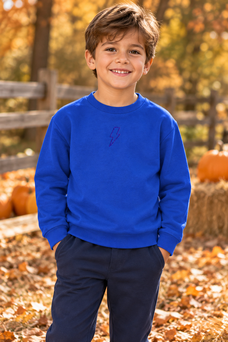 Bonjoy Boys Rhinestone Sweatshirt - BWLS26209S