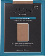 Memoi Womens Energizing Leg Support Mate 60 Denier Pantyhose - MS-635