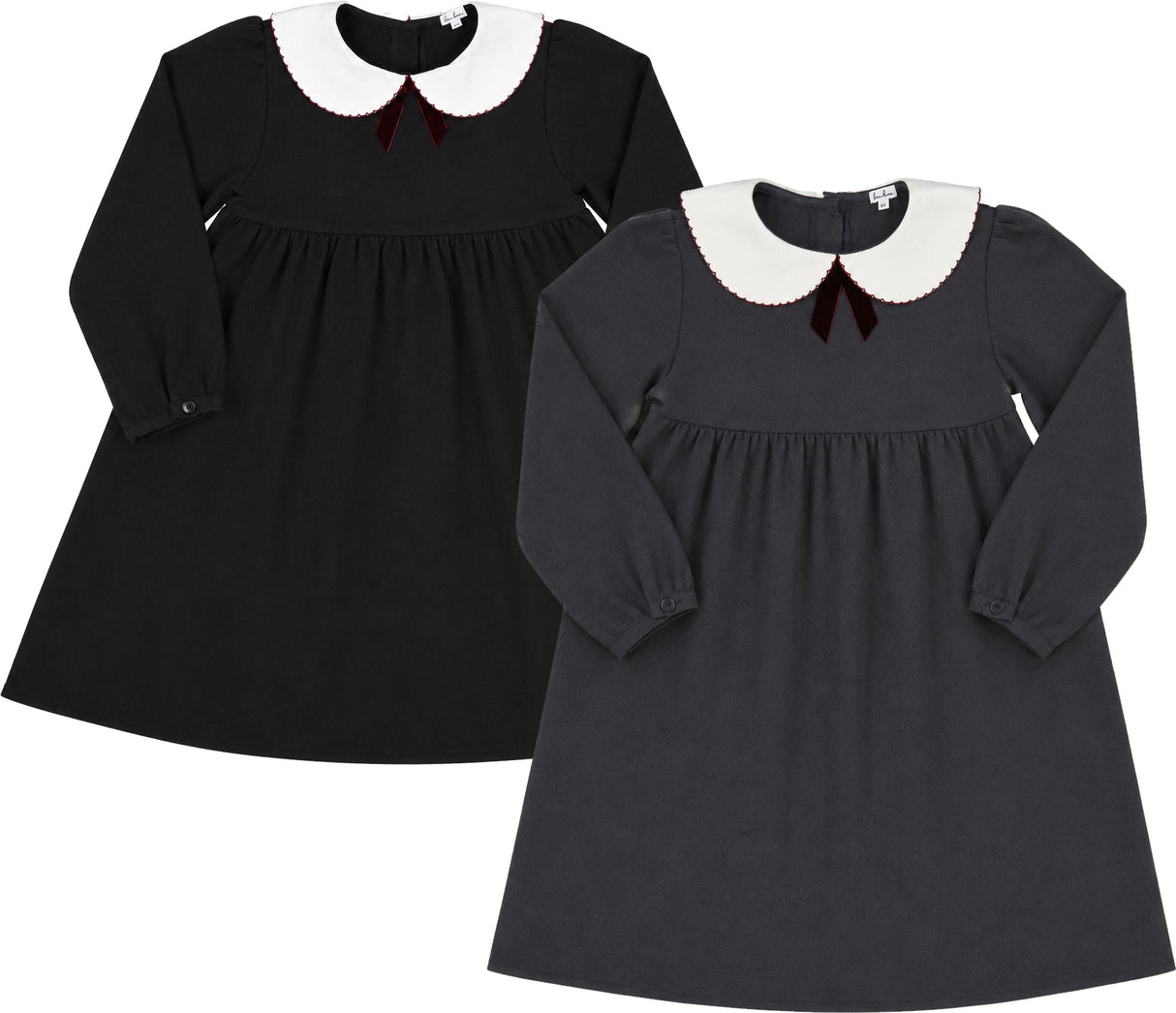 Bonbee Girls Velvet Bow Dress - SW26001D