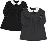 Bonbee Girls Velvet Bow Dress - SW26001D