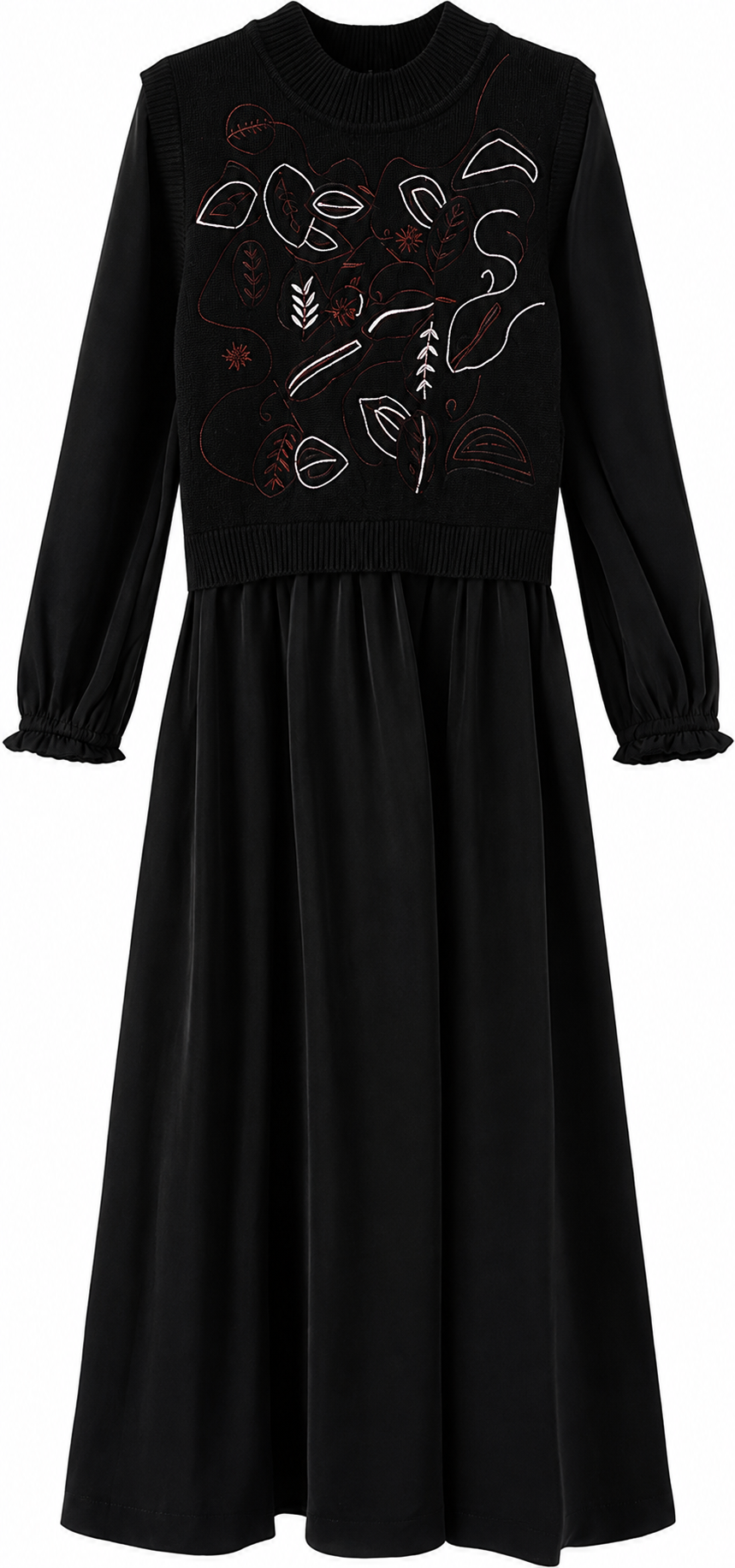 Lilou Girls Embroidered Robe - C-28477