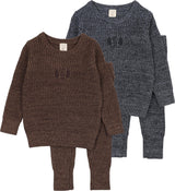 Analogie by Lil Legs Signature Collection Baby Boys Marled Outfit - AF26TS114
