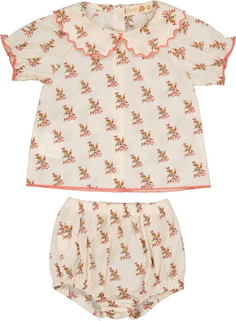 Glory Baby Girls Floral Outfit - GS6090/6091A
