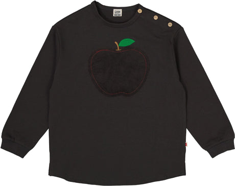 Chambray Boys Girls Apple Sweatshirt - AW124