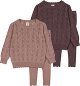 Analogie by Lil Legs Signature Collection Baby Girls Knit Outfit - AF26TP410
