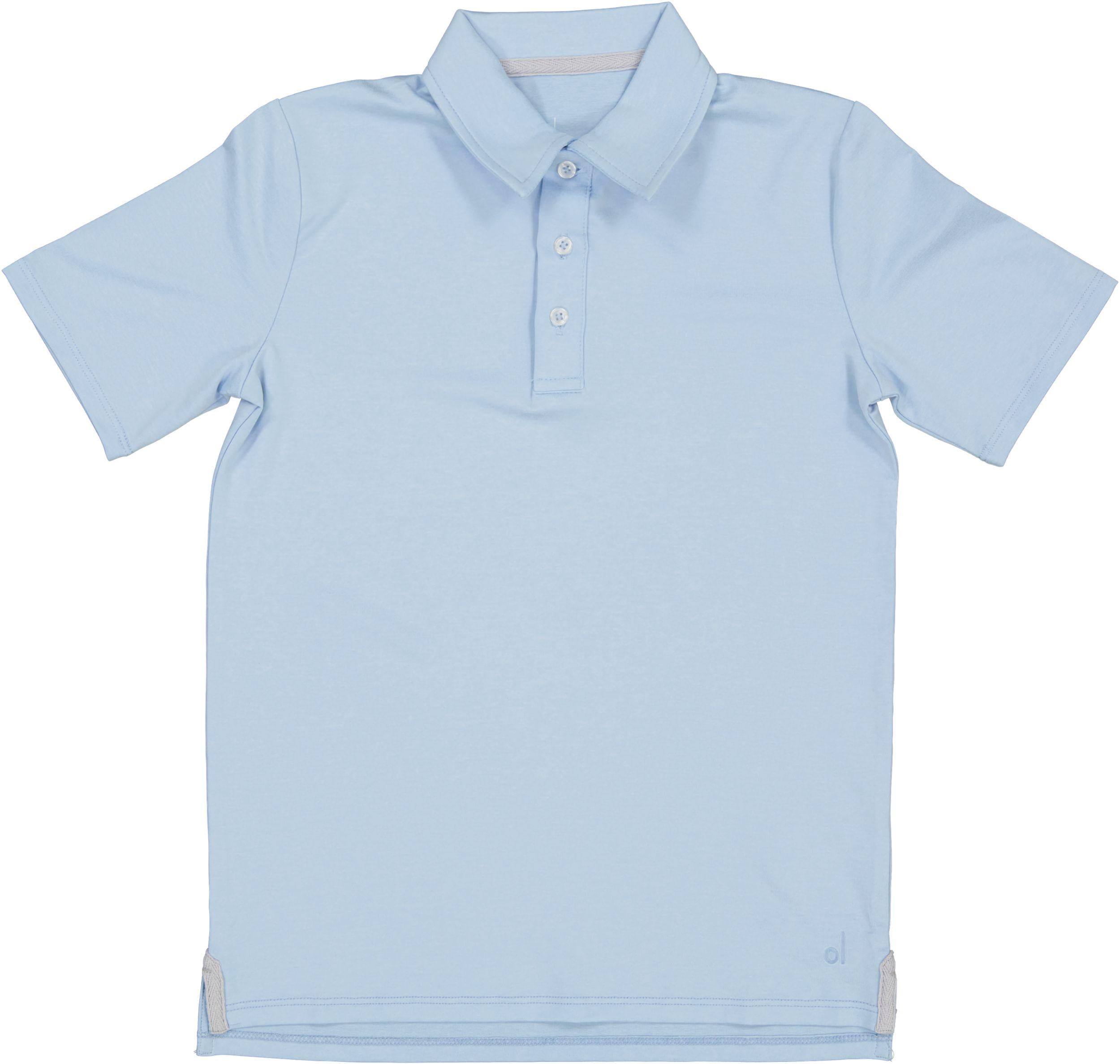 David Oliver Boys Short Sleeve Active Polo Shirt - TPAR10BZSS