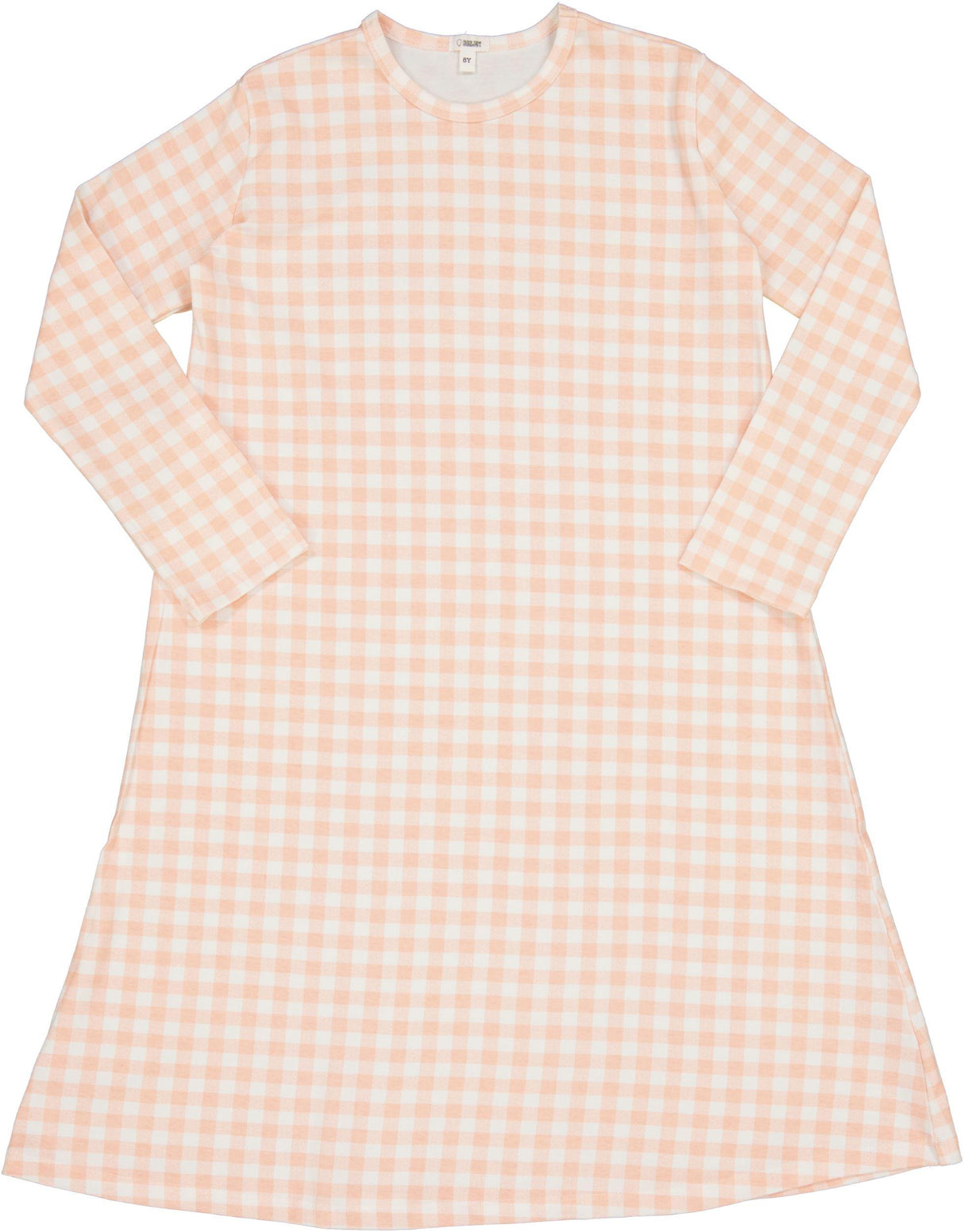 Bonjoy Girls Gingham Cotton Nightgown - A4B