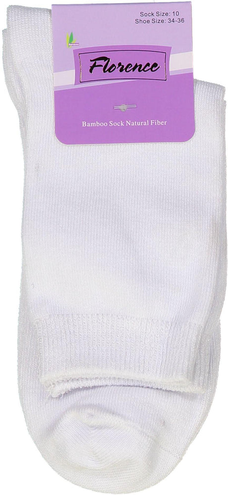 Florence Boys Girls Unisex Bamboo Cotton Crew Socks - 179