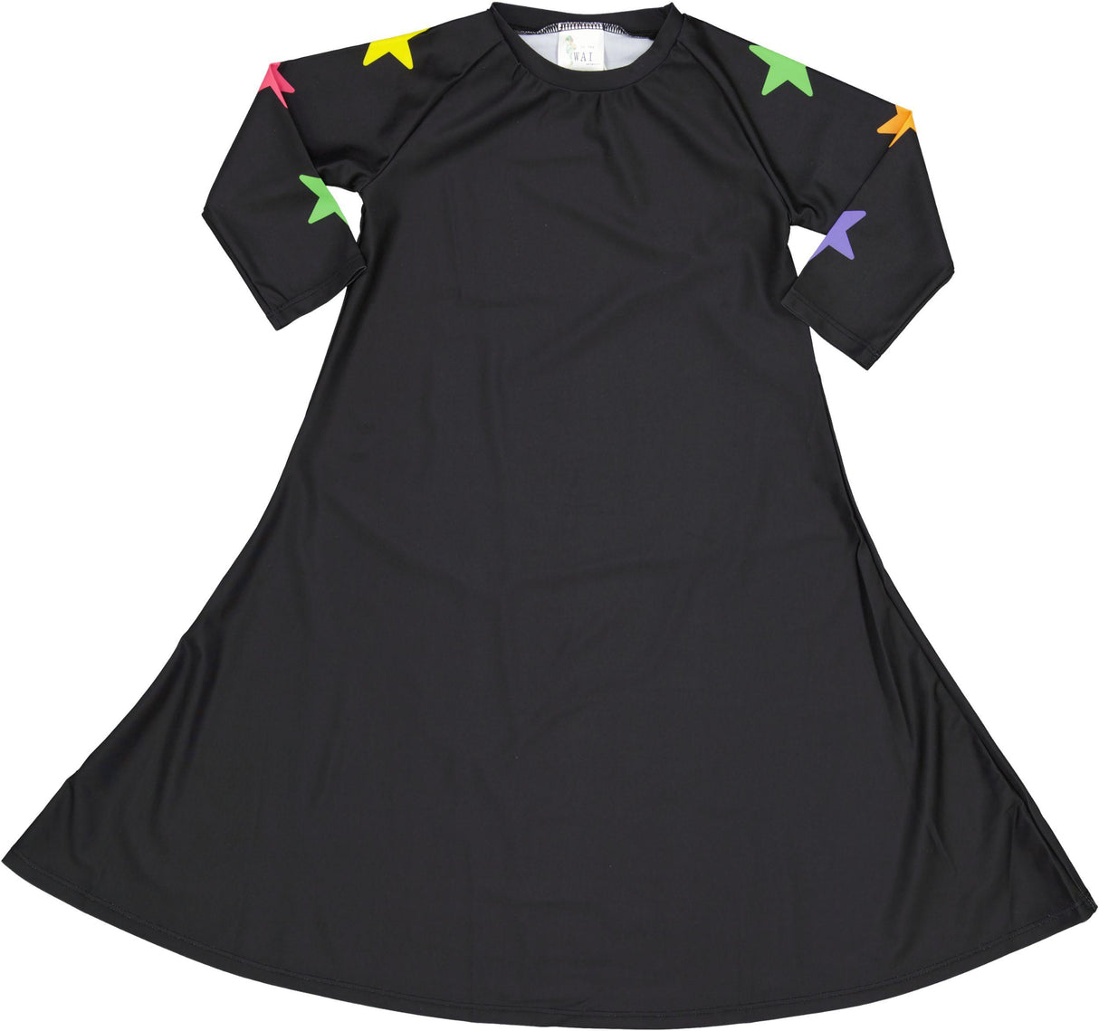 By The Wai Girls Multi Stars Swim Dress